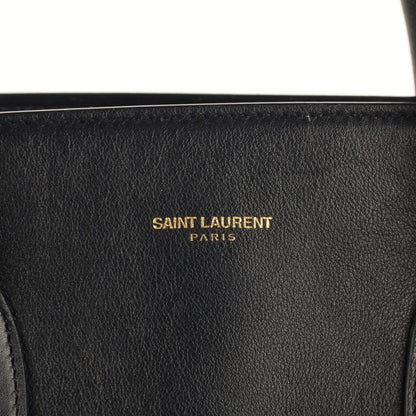 Saint Laurent Calfskin Large Sac de Jour Carryall Navy Blue 6 of 8
