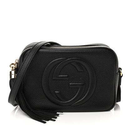 Gucci Pebbled Calfskin Small Soho Disco Bag Black 1 of 10