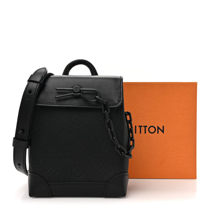 Louis Vuitton Taurillon Monogram Steamer Nano Black 13 of 13