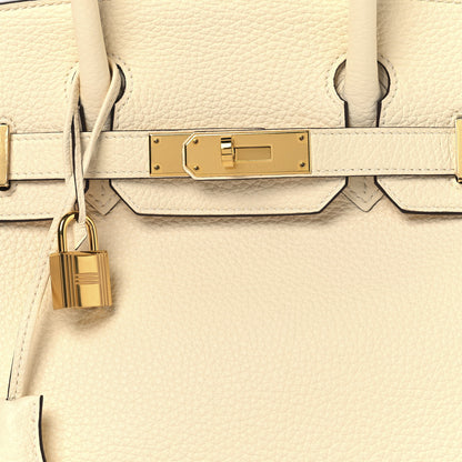 Hermes Taurillon Clemence Birkin 30 Nata 8 of 14