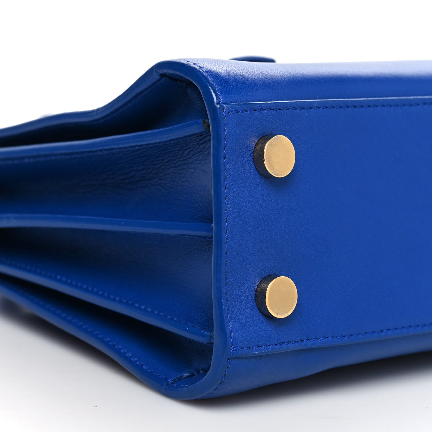 Calfskin Nano Sac De Jour Royal Blue