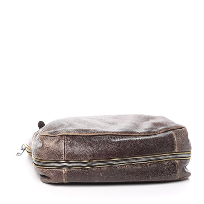 Prada Cervo Zippers Hobo Brown 4 of 15