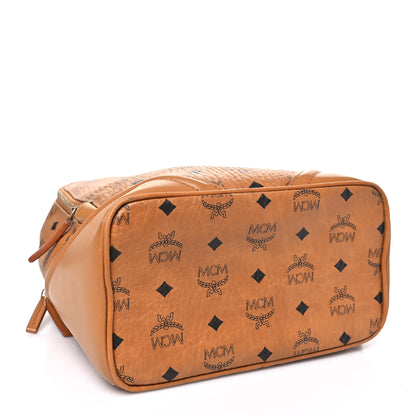 MCM Visetos Small Duke Backpack Cognac 4 of 10