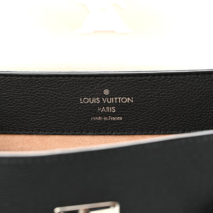 Louis Vuitton Calfskin Lockme Ever BB Black 6 of 9