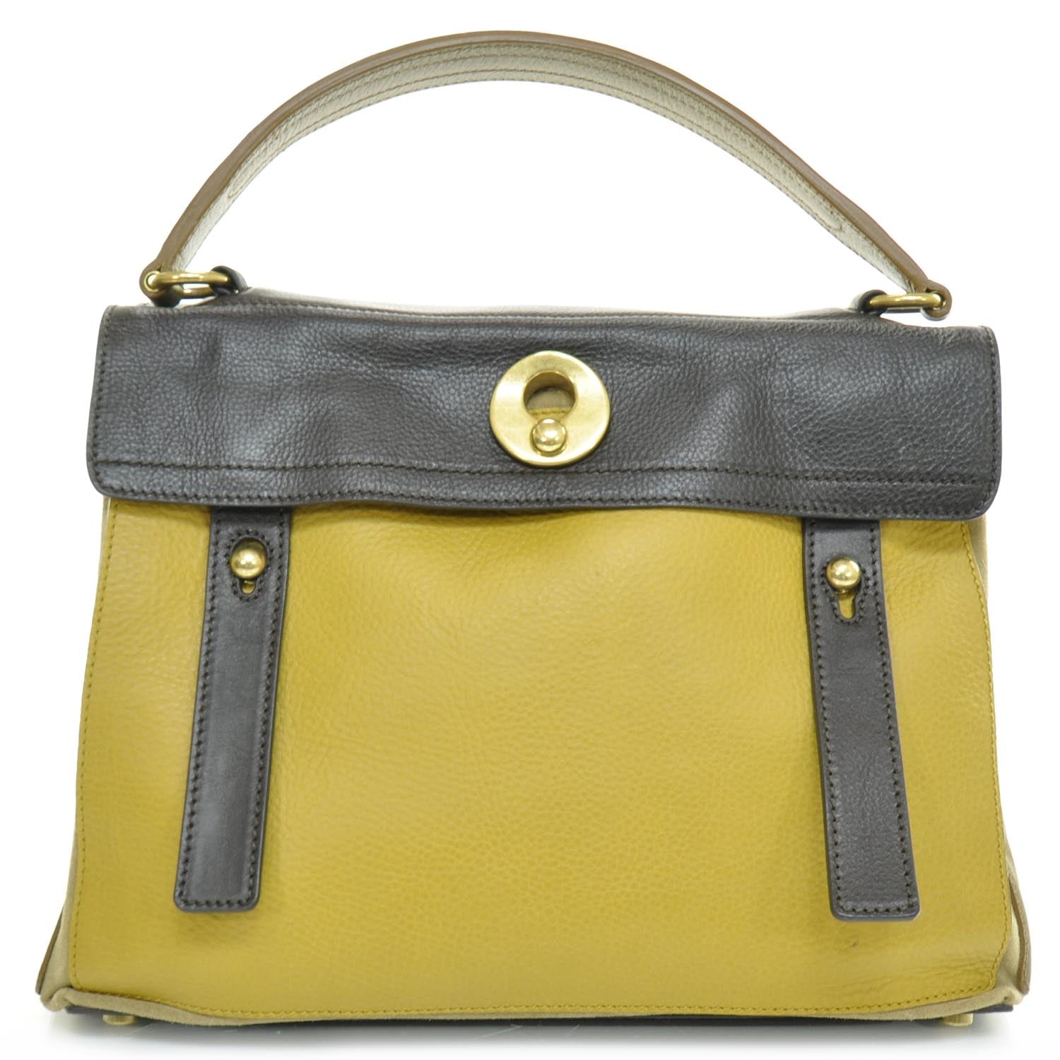 Saint Laurent Leather Medium Muse Two Tri-Color 1 of 9