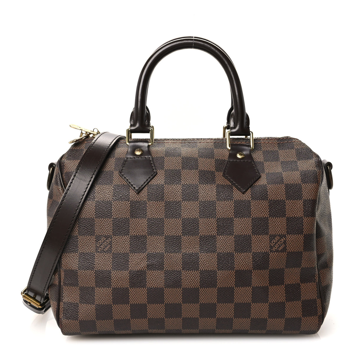 Damier Ebene Speedy Bandouliere 25