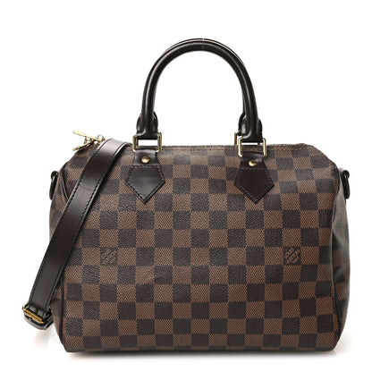 Louis Vuitton Damier Ebene Speedy Bandouliere 25 1 of 12