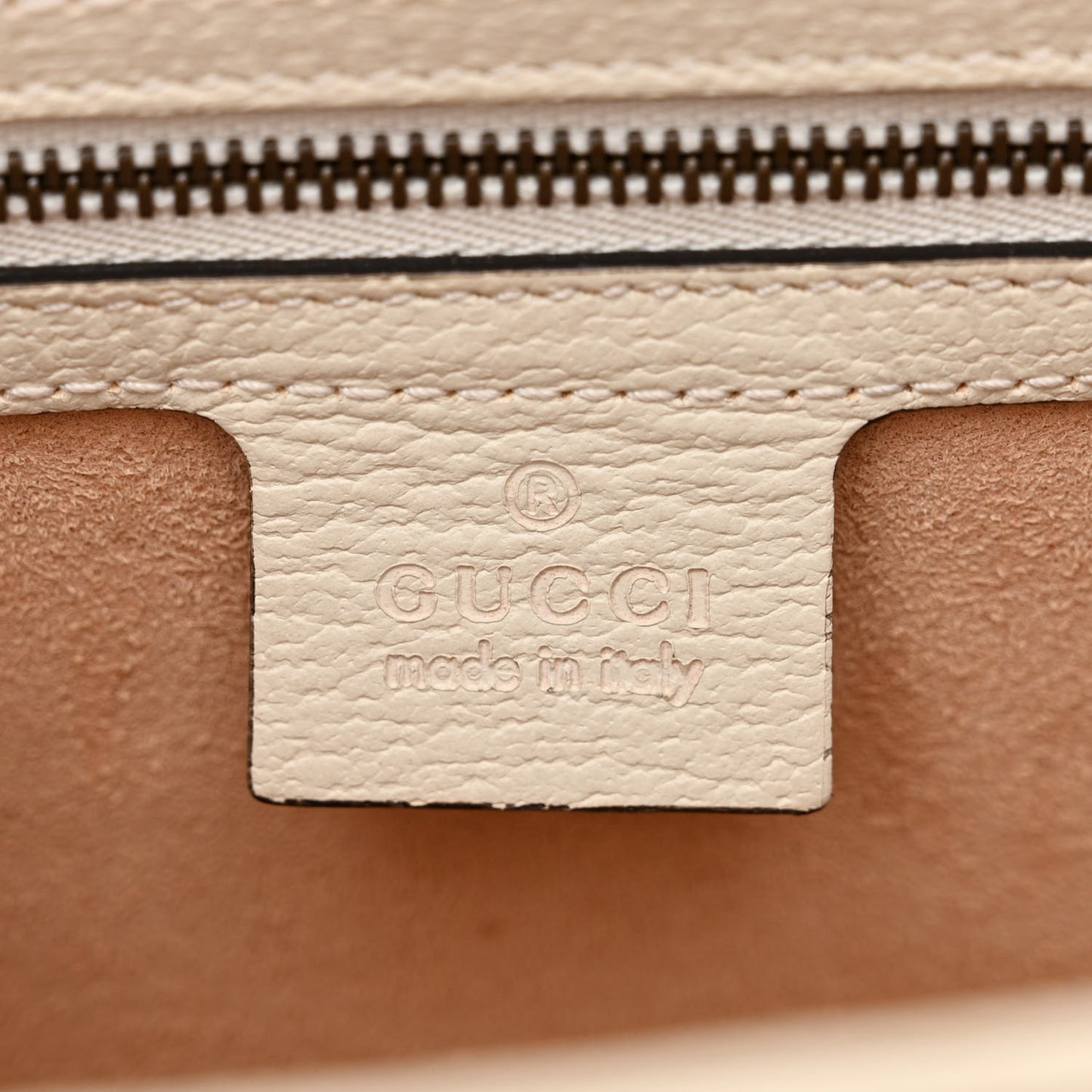 GG Supreme Monogram Small Queen Margaret Top Handle Bag White