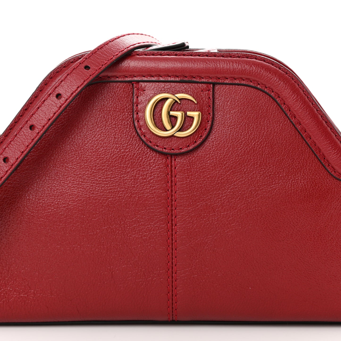 Piuma Lux Calfskin Small Re(Belle) Crossbody Bag Romantic Cerise