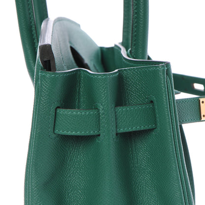 Hermes Epsom Birkin 30 Vert Vertigo 20 of 35