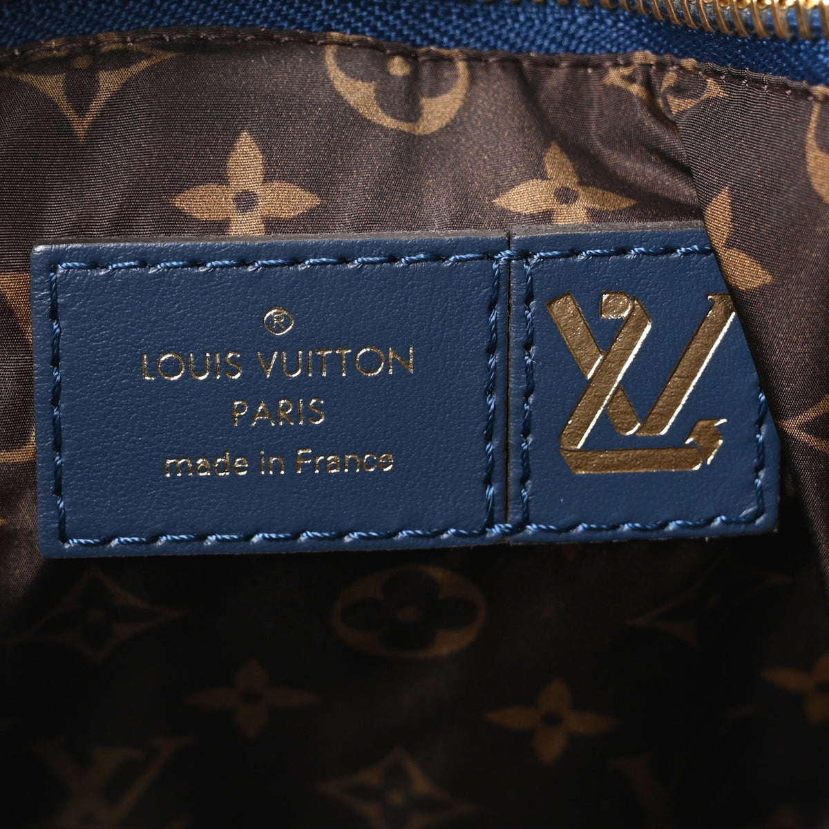 Louis Vuitton Econyl Monogram Pillow Maxi Multi Pochette Accessories Navy Silver 6 of 9