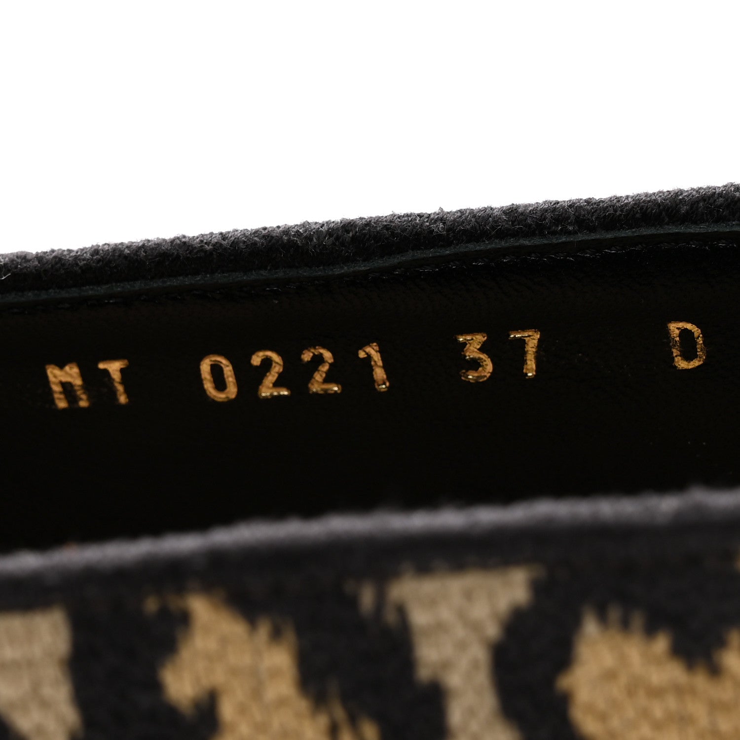 Christian Dior Cotton Embroidered Leopard Print Granville Espadrille 37 Natural 6 of 9