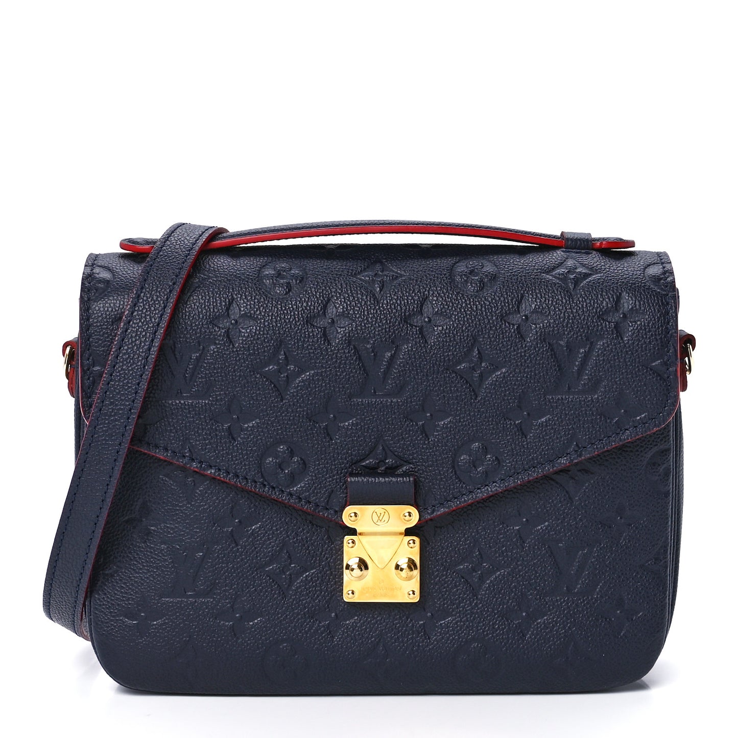 Empreinte Pochette Metis Marine Rouge