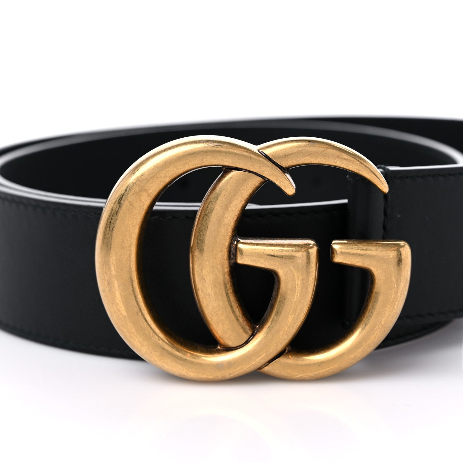 Gucci Calfskin Double G 40mm Belt 85 34 Black 6 of 6