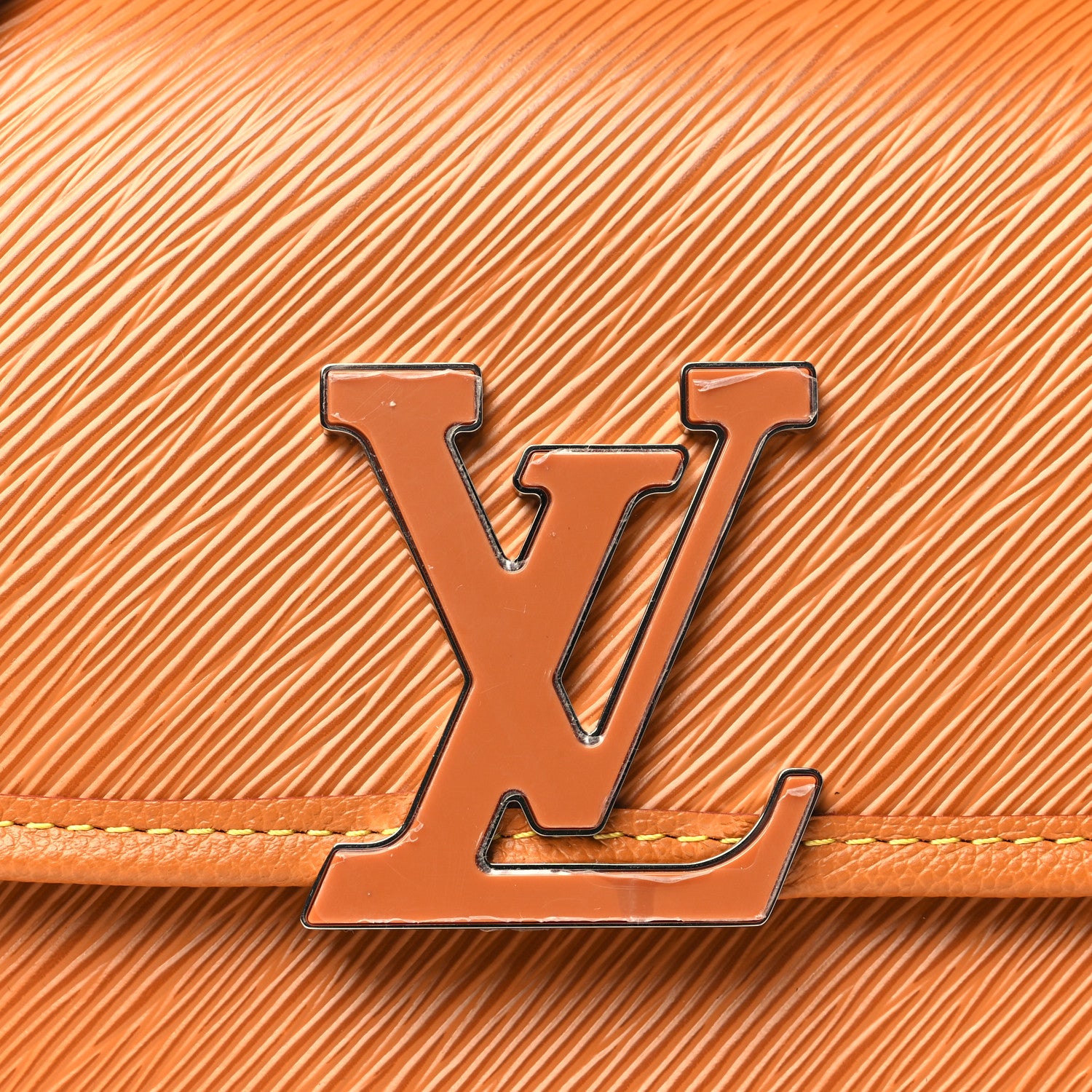 Louis Vuitton Epi Buci Crossbody Gold Honey 7 of 9