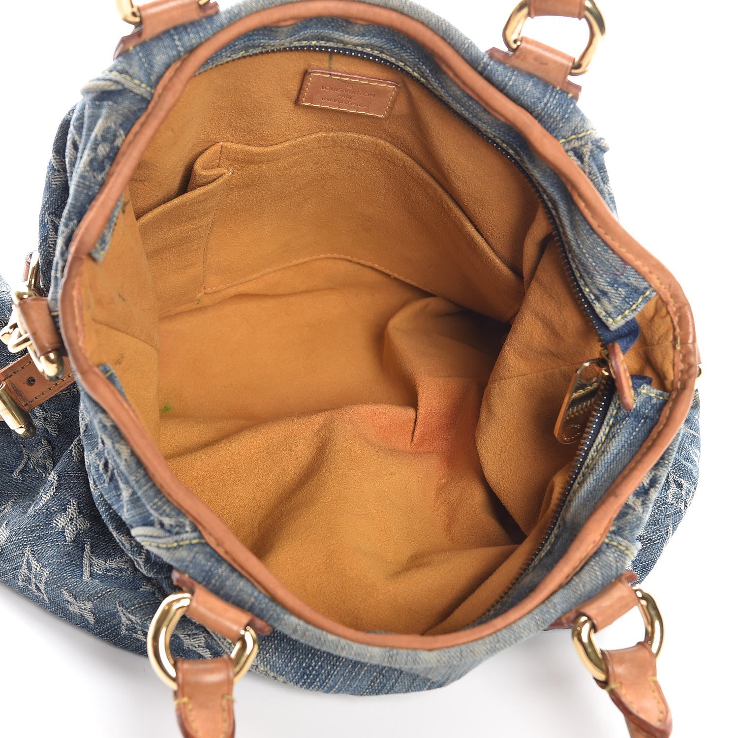 Louis Vuitton Denim Neo Cabby MM Blue 6 of 16