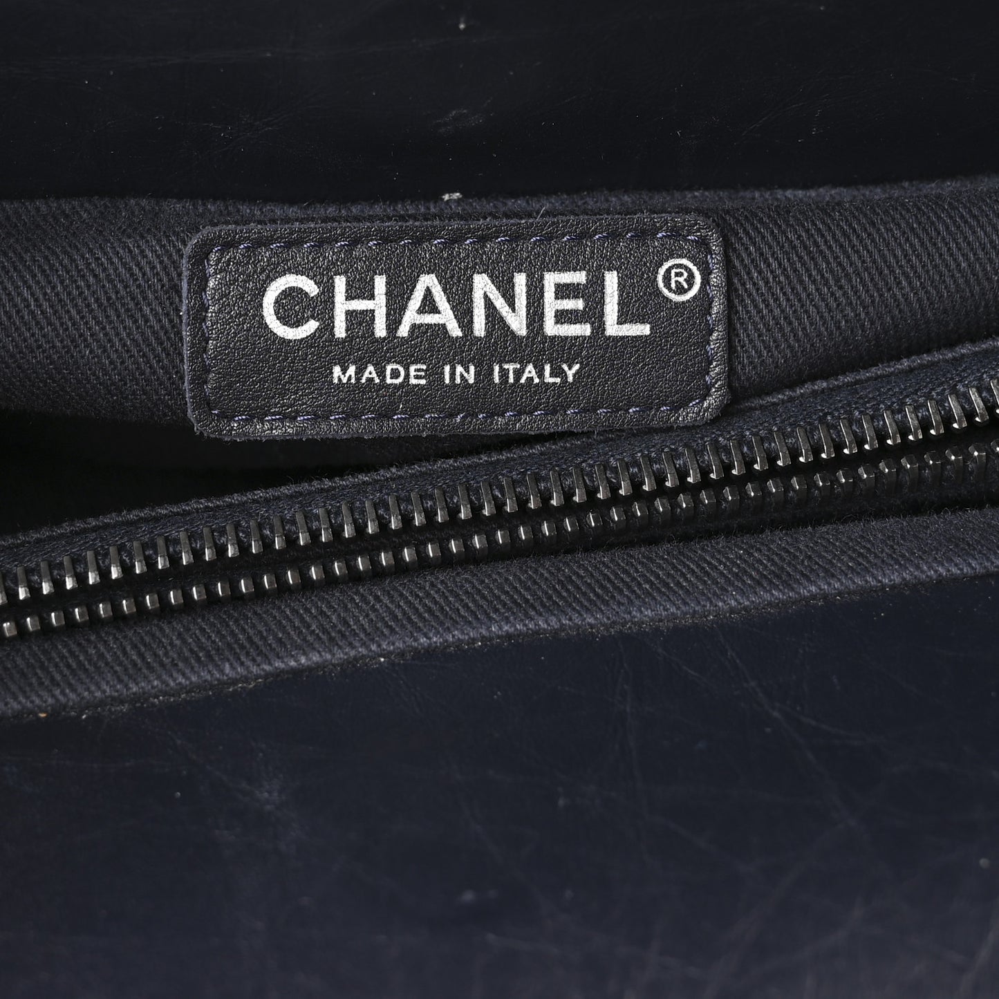 Aged Calfskin Quilted Reissue 2.55 Tote Black