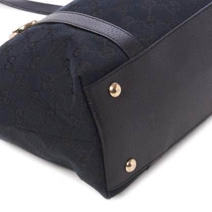 Gucci Monogram Medium Abbey Tote Black 5 of 9