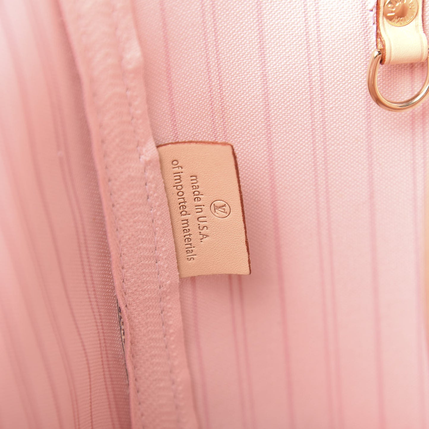 Damier Azur Neo Neverfull MM Rose Ballerine