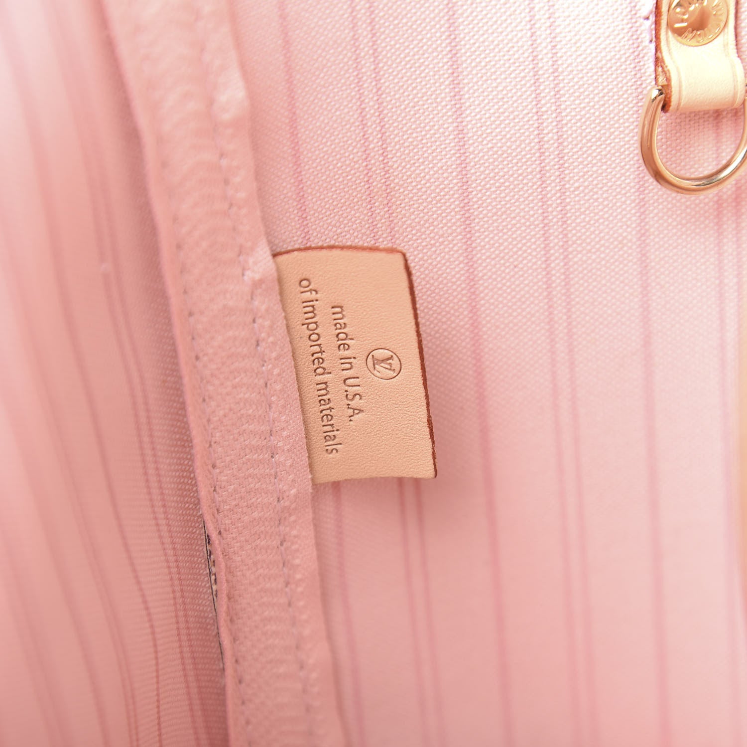 Louis Vuitton Damier Azur Neo Neverfull MM Rose Ballerine 7 of 12