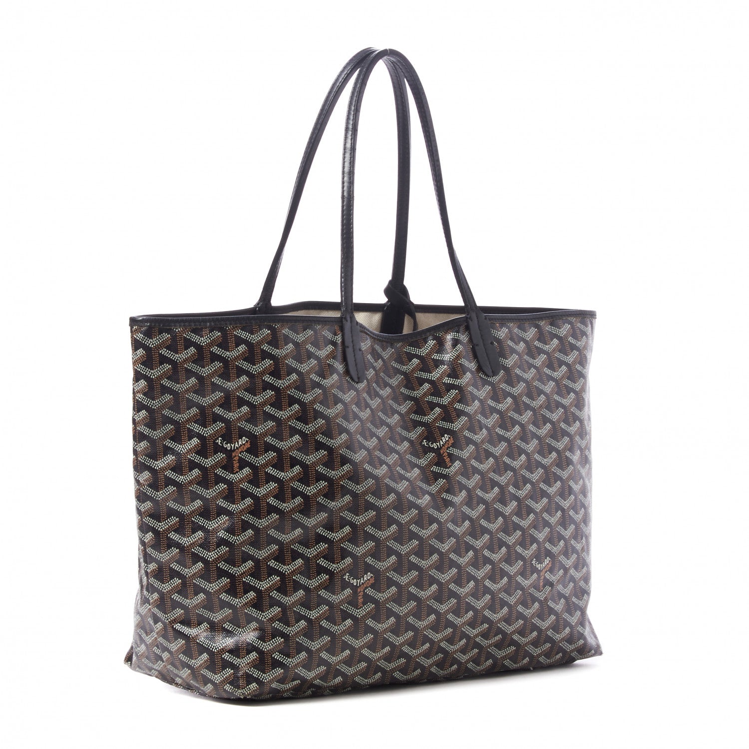 Goyard Goyardine Saint Louis PM Black 3 of 9