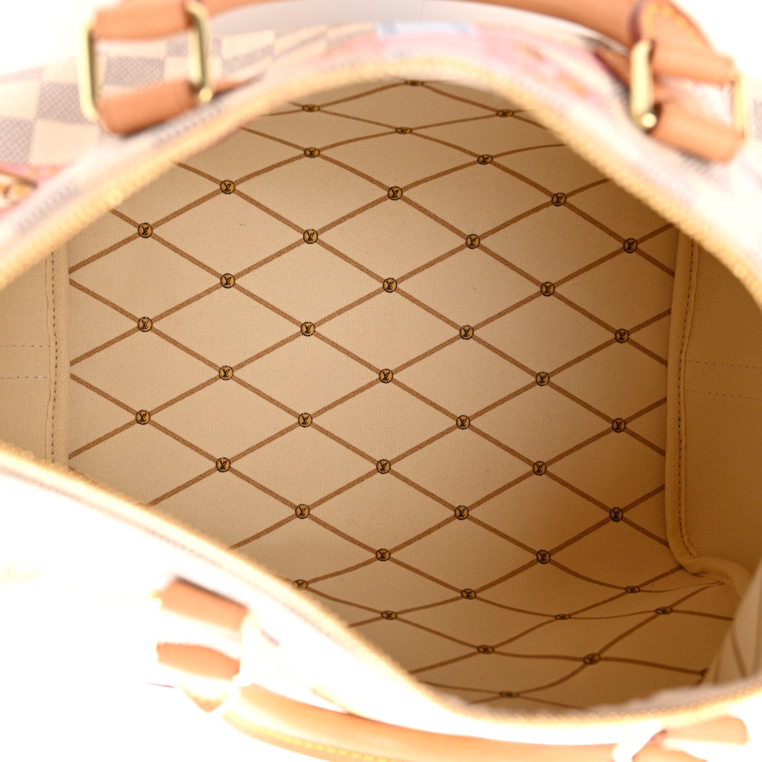 Louis Vuitton Damier Azur Summer Trunks Speedy Bandouliere 30 5 of 11