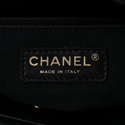 Chanel Caviar Quilted Timeless CC Soft Tote Black 6 of 10