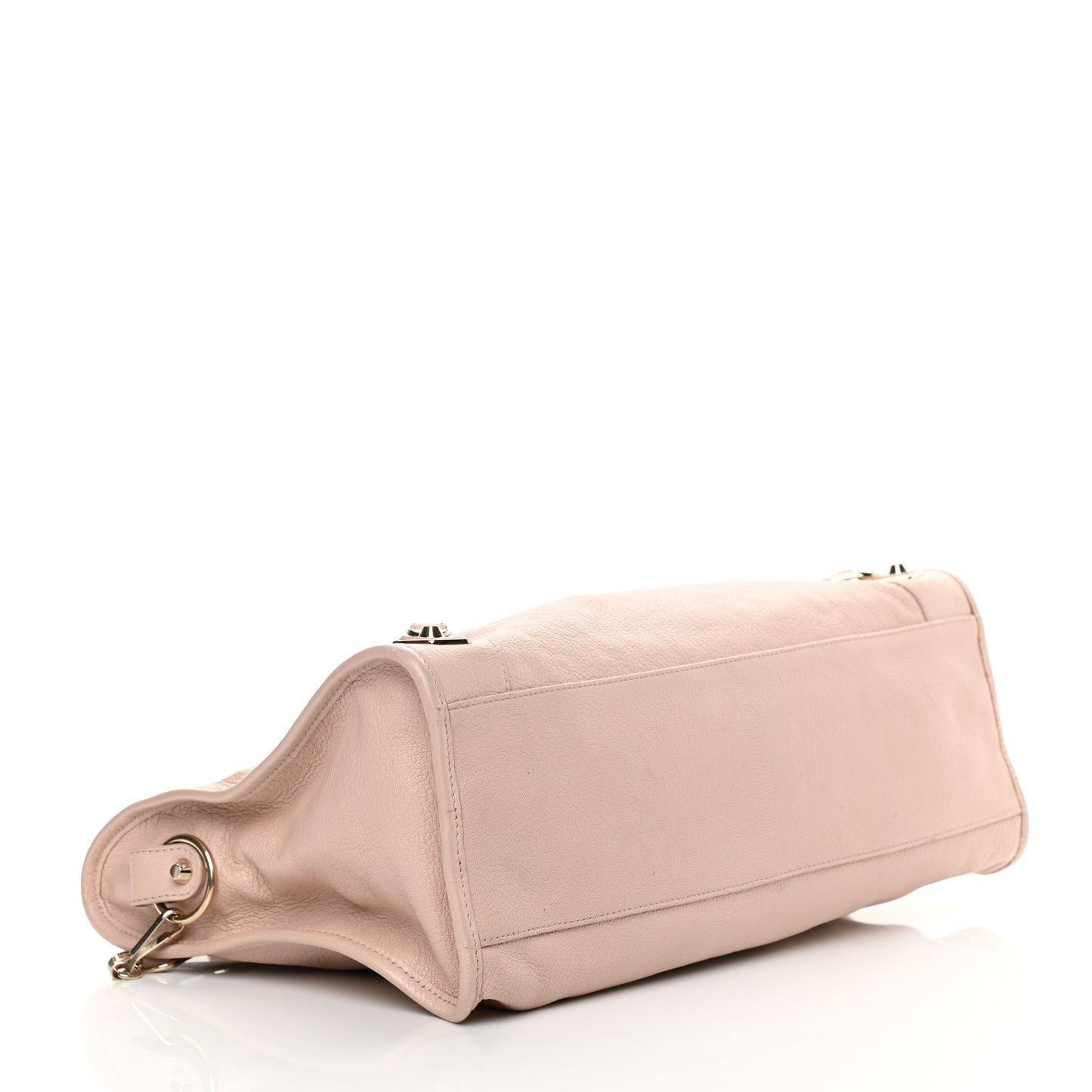 Chevre Gold Metallic Edge Hardware City Rose Aubepine Bois de Rose