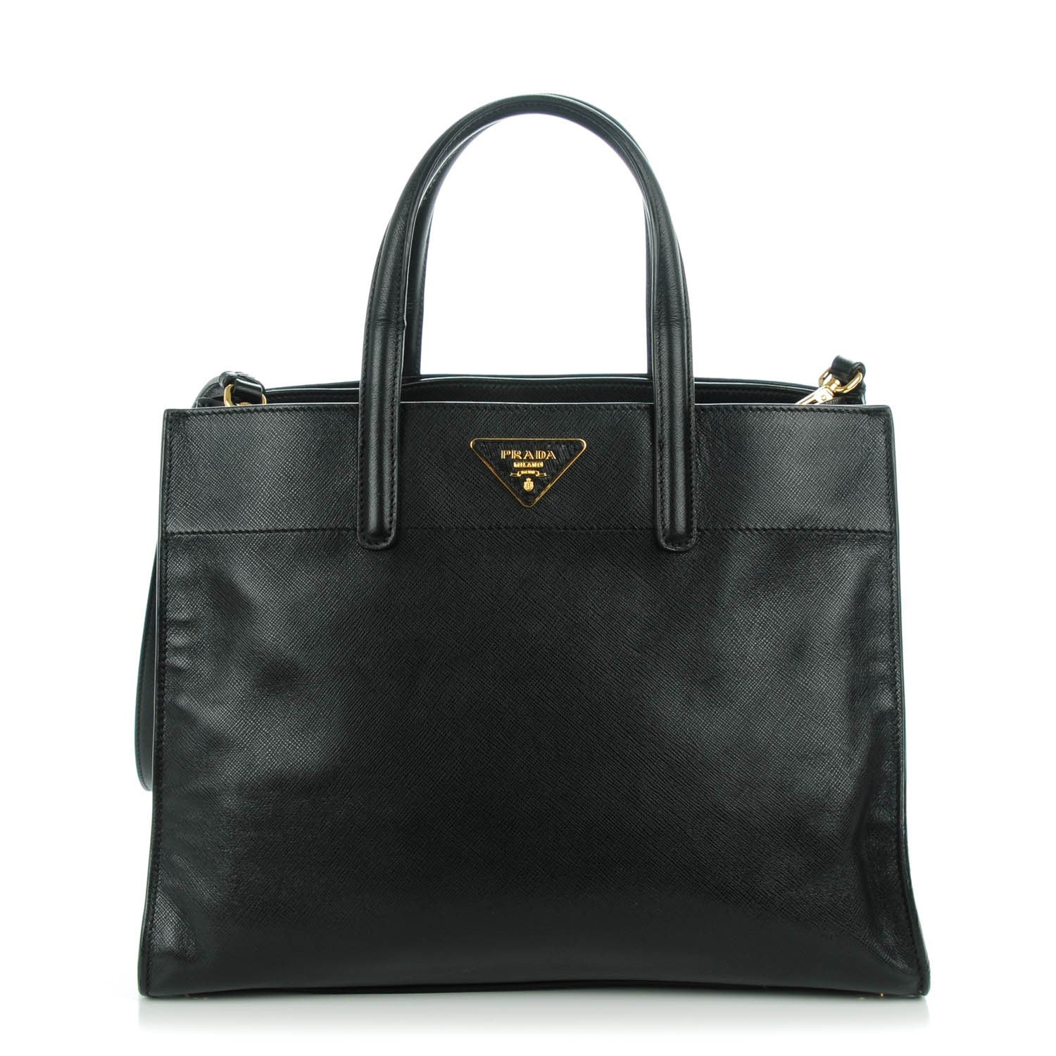 Prada Saffiano Soft Tote Nero Black 1 of 9