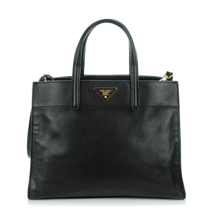 Prada Saffiano Soft Tote Nero Black 1 of 9