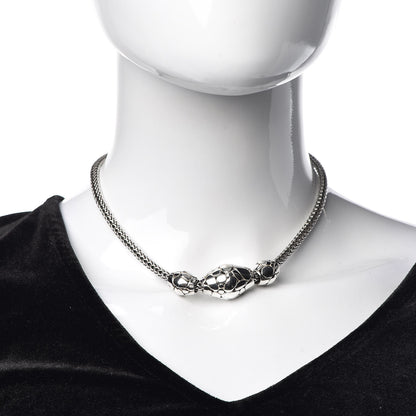 John Hardy Sterling Silver Kali Elliptical Bead Trio Necklace 2 of 6