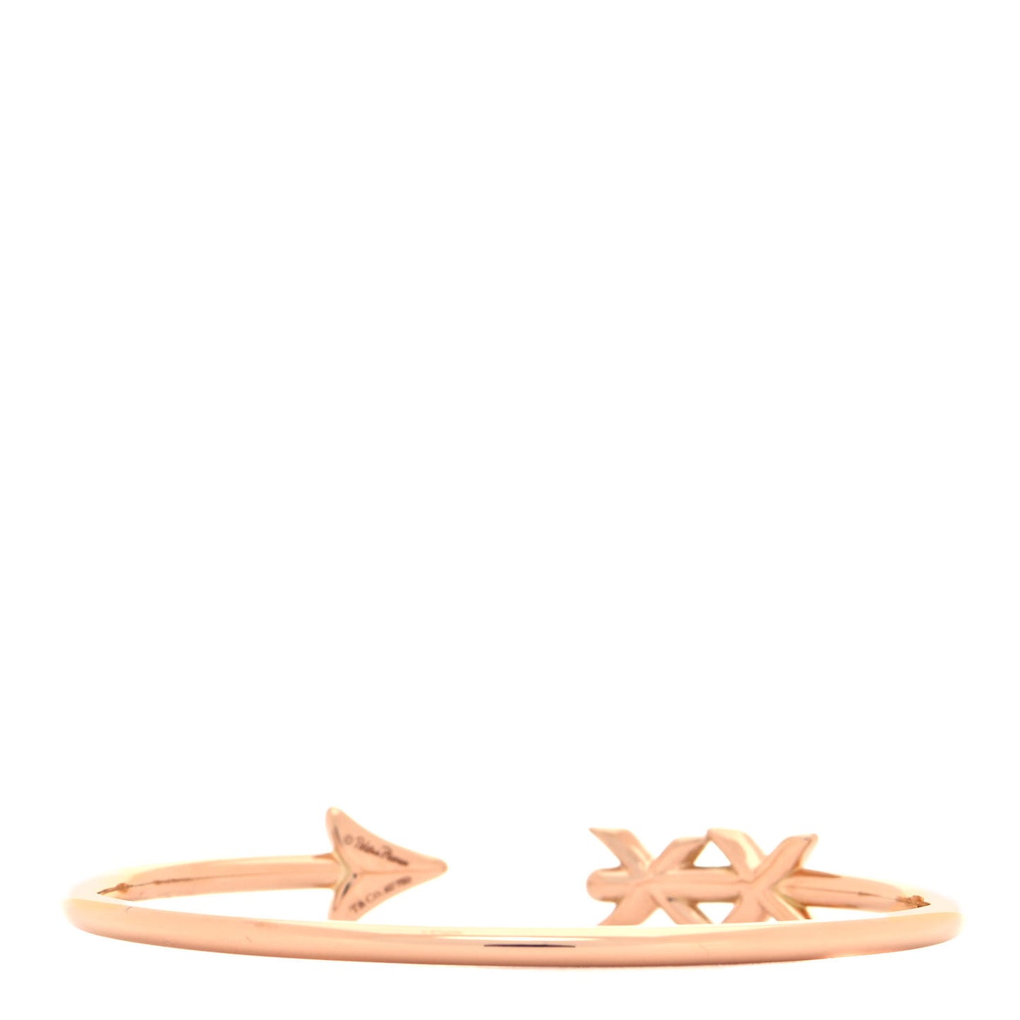 18K Rose Gold Paloma's Graffiti Arrow Cuff Bracelet