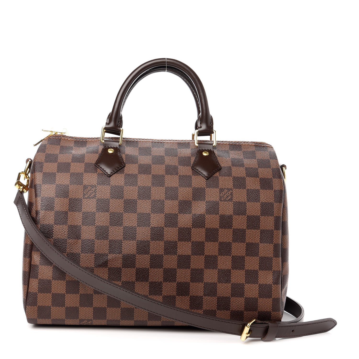 Louis Vuitton Damier Ebene Speedy Bandouliere 30 1 of 10