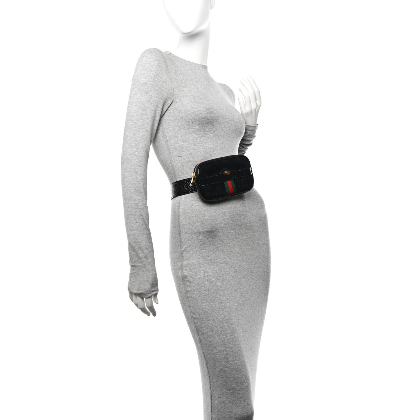 Suede Patent Ophidia Belted iPhone Case 85 34 Black
