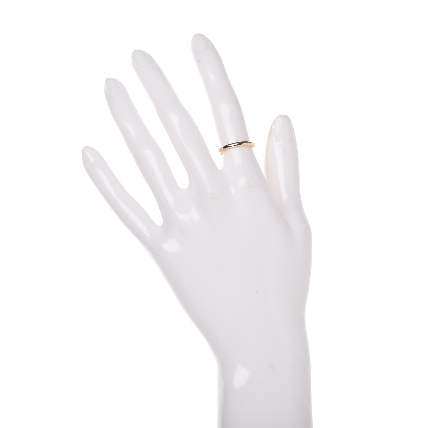 Cartier 18K Yellow Gold 2.5mm 1895 Wedding Band Ring 49 4.75 2 of 5