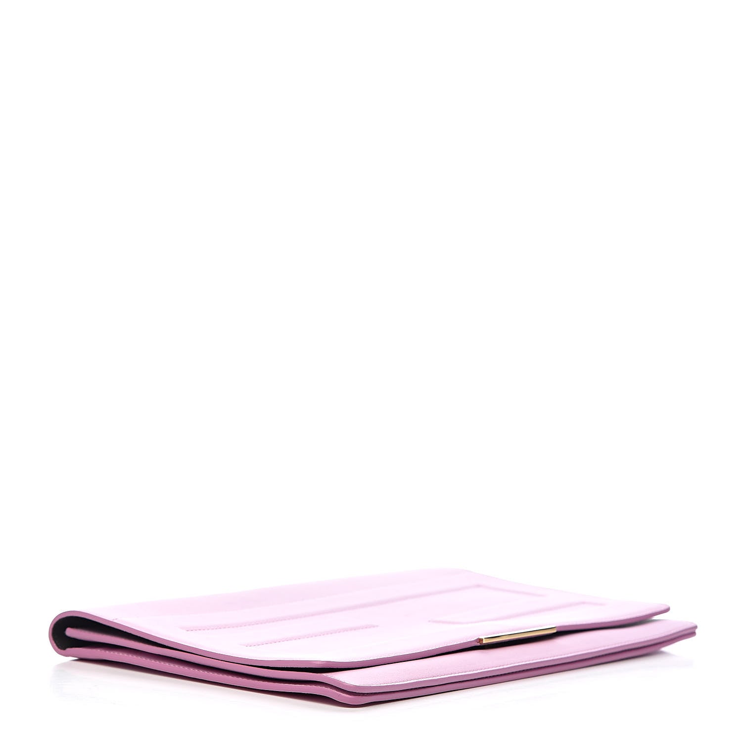 Fendi Vitello Flamingo Tube Macro Clutch Lavanda 4 of 8