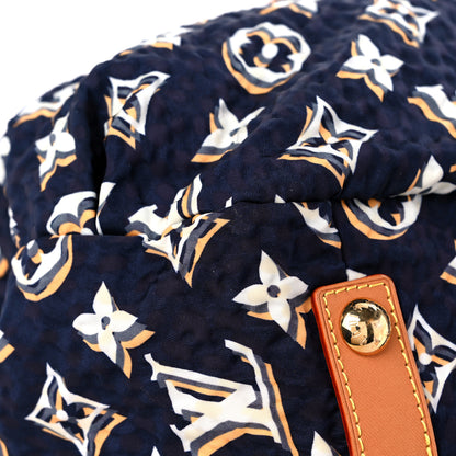 Louis Vuitton Nylon Monogram Cruise Bulles GM Navy 8 of 18