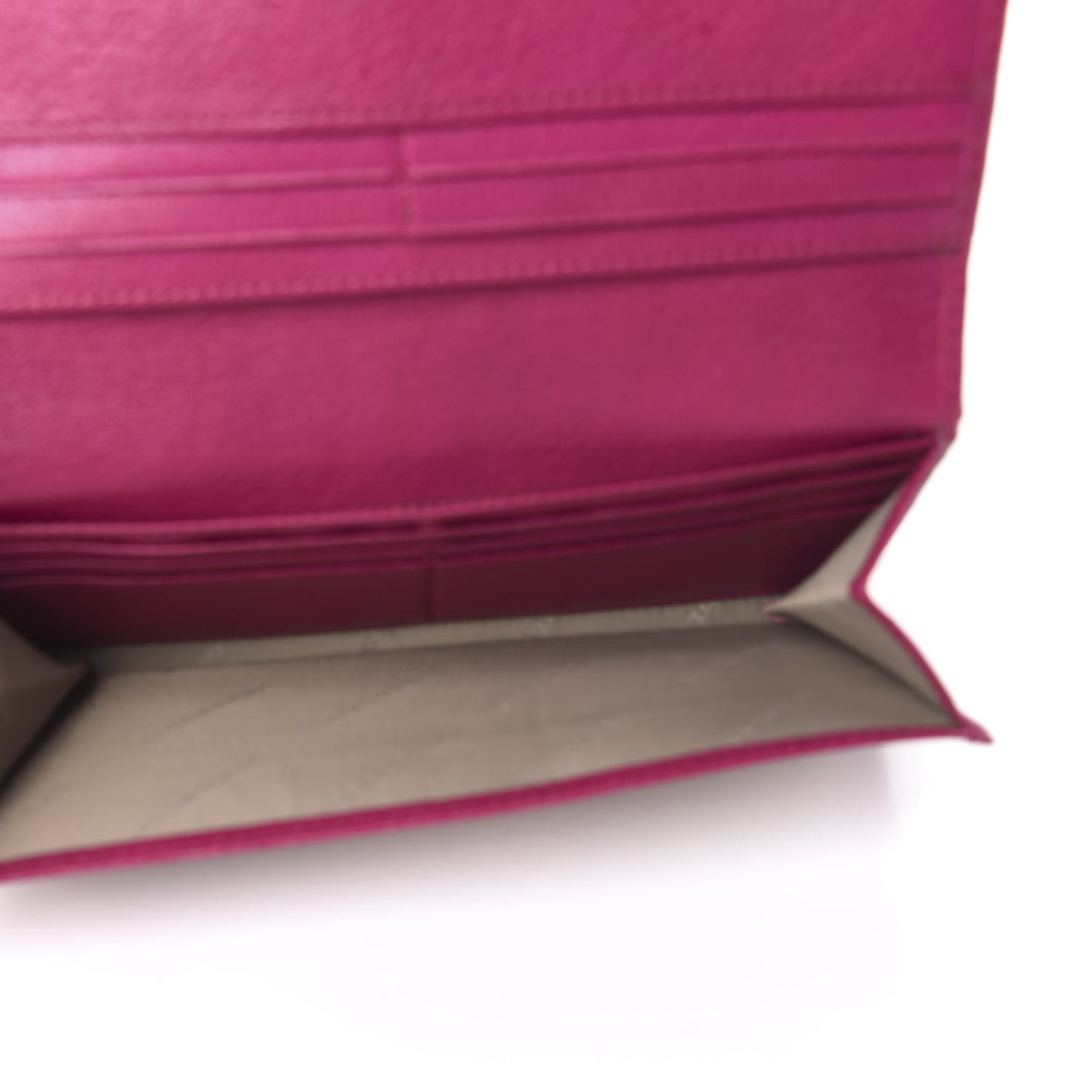 Haymarket Check Continental Wallet Rhubarb Pink