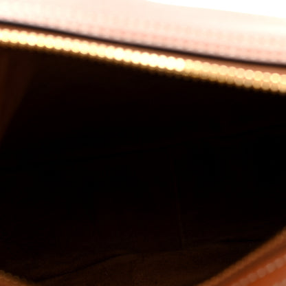 Celine Supple Calfskin Small Triomphe Heloise Shoulder Bag Tan 5 of 10