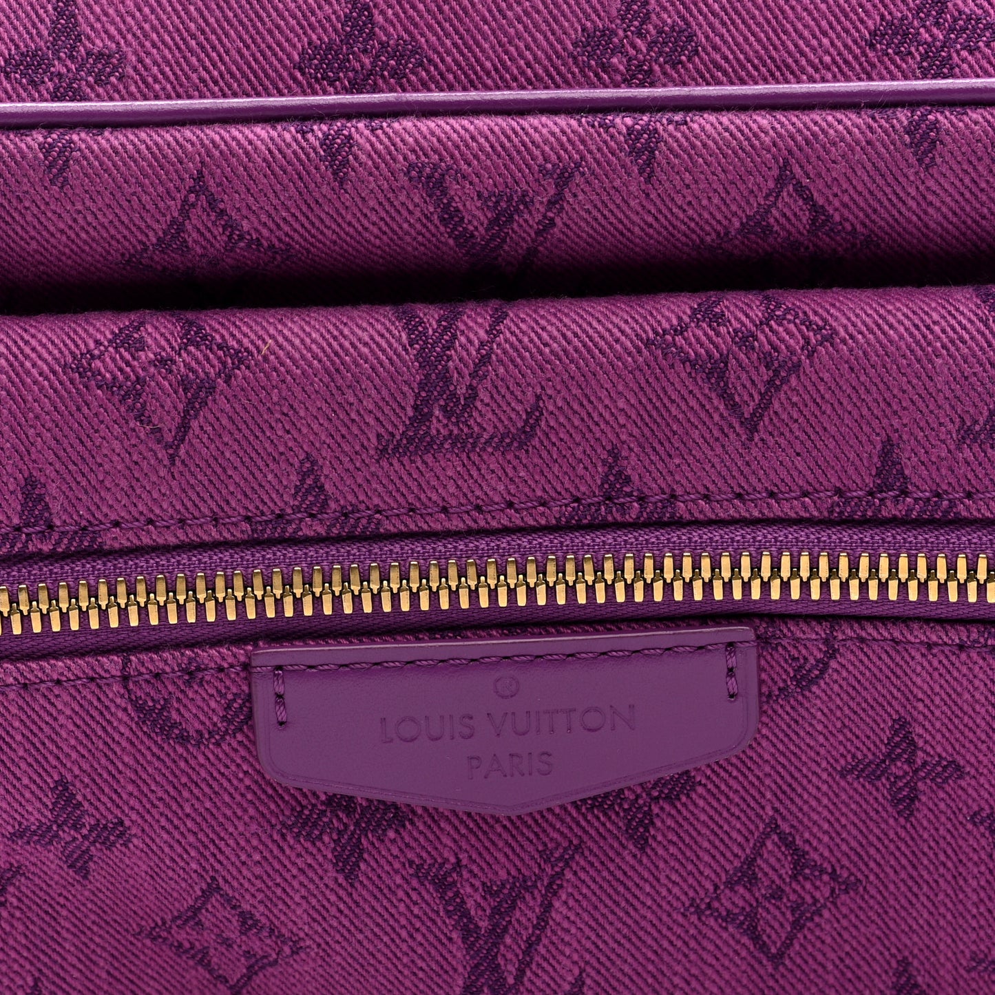 Denim Monogram Outdoor Bumbag Purple