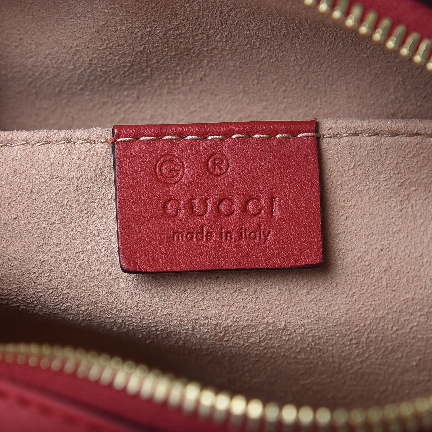 Gucci GG Supreme Monogram Blooms Mini Chain Shoulder Bag Beige Blue Navy Hibiscus Red 6 of 8