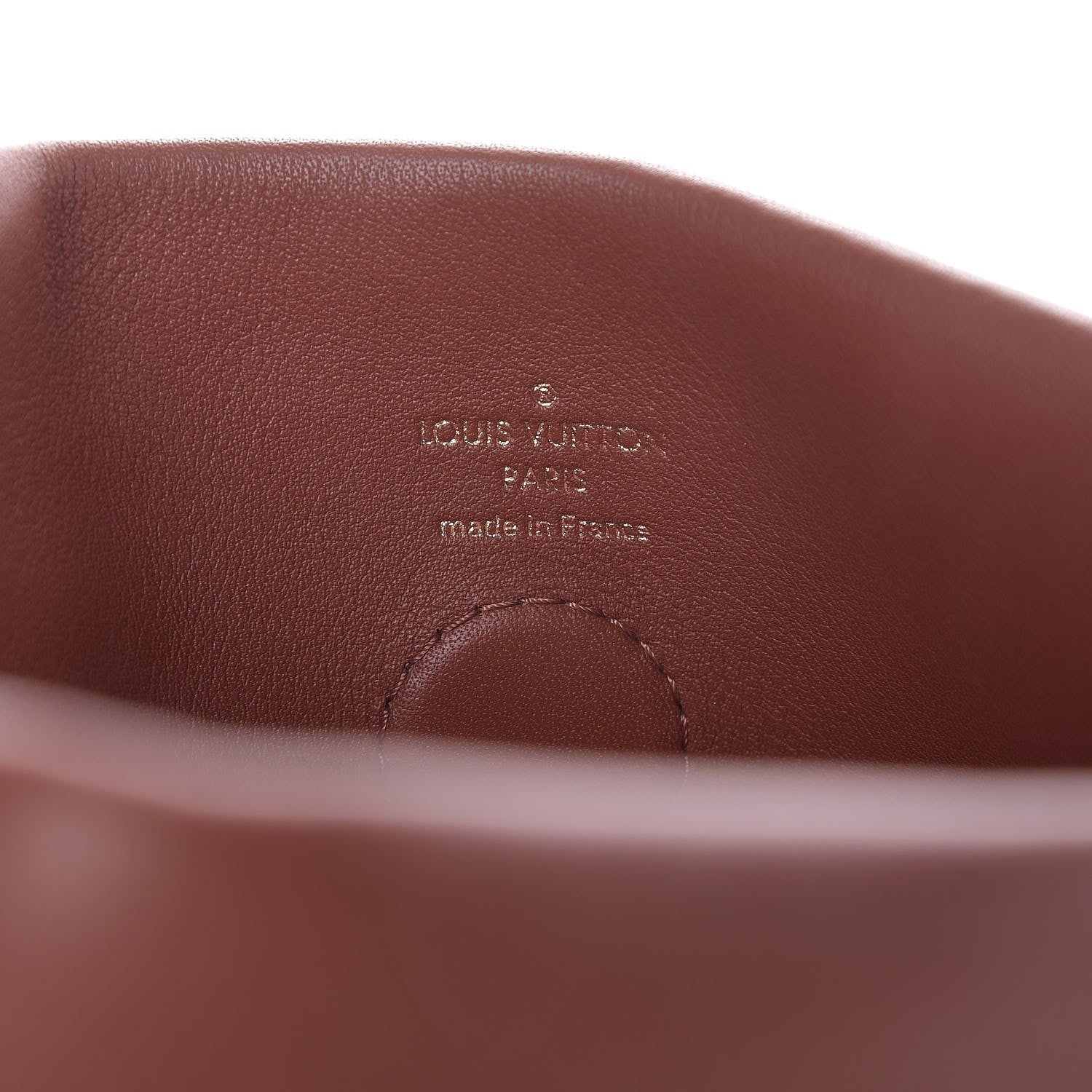 Louis Vuitton Monogram Tuileries Besace Caramel Rouge 7 of 8