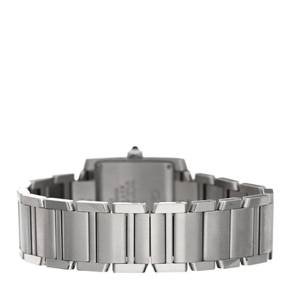 Cartier Stainless Steel 25mm Tank Francaise Quartz Watch 3 of 5