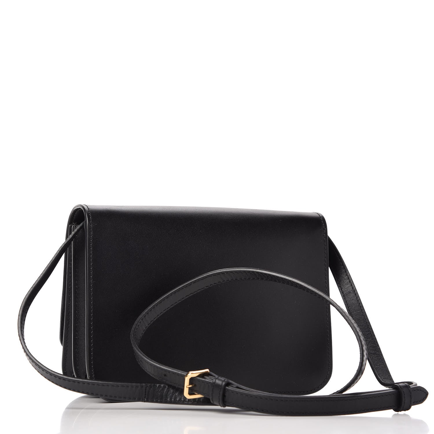 Burberry Calfskin Small TB Bag Black 3 of 9