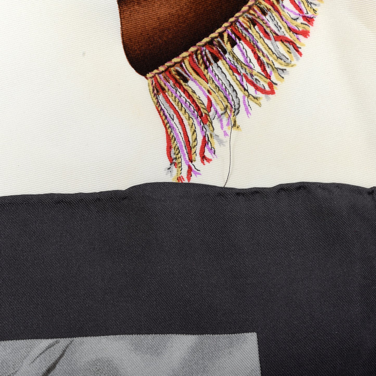 Silk Chasse A Vol Scarf 90