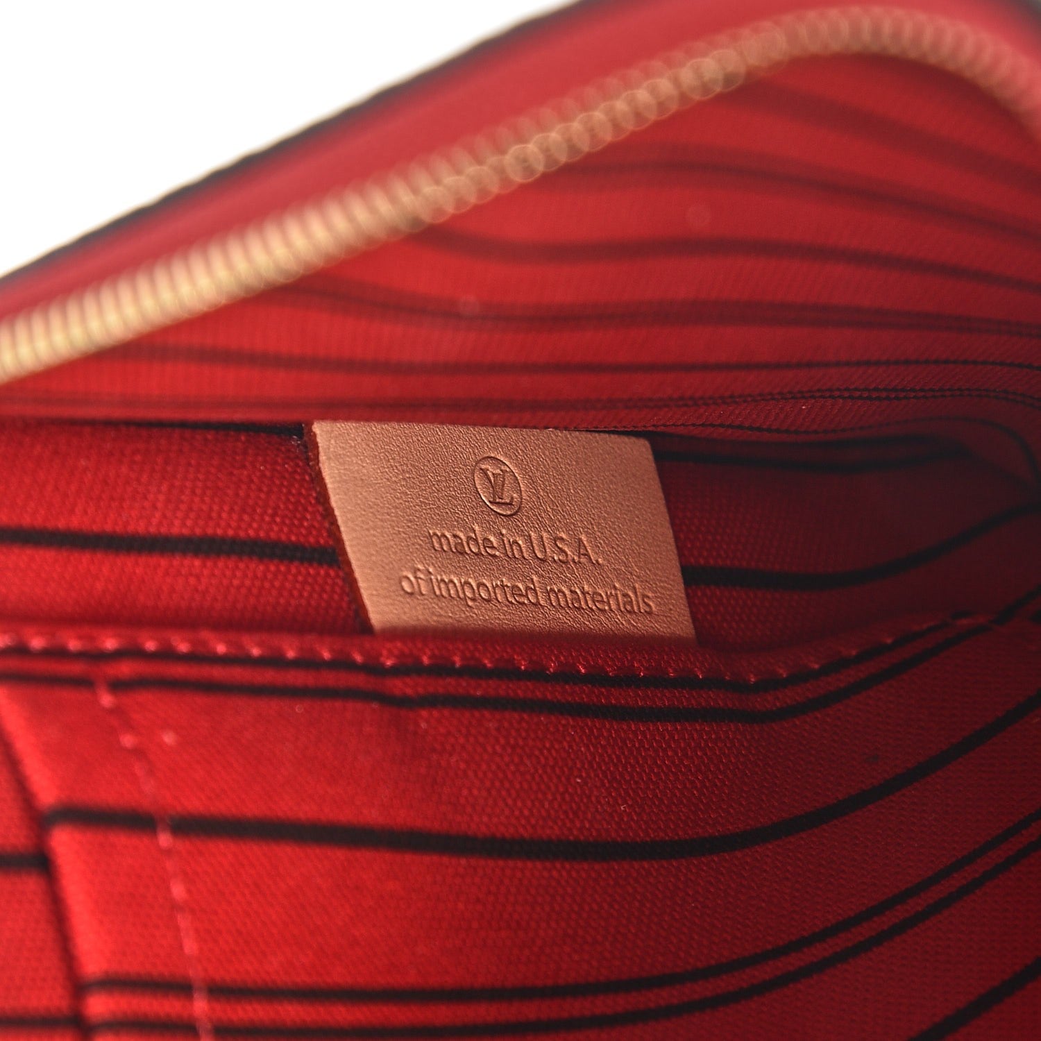 Louis Vuitton Monogram Neverfull MM GM Pochette Cherry 8 of 14