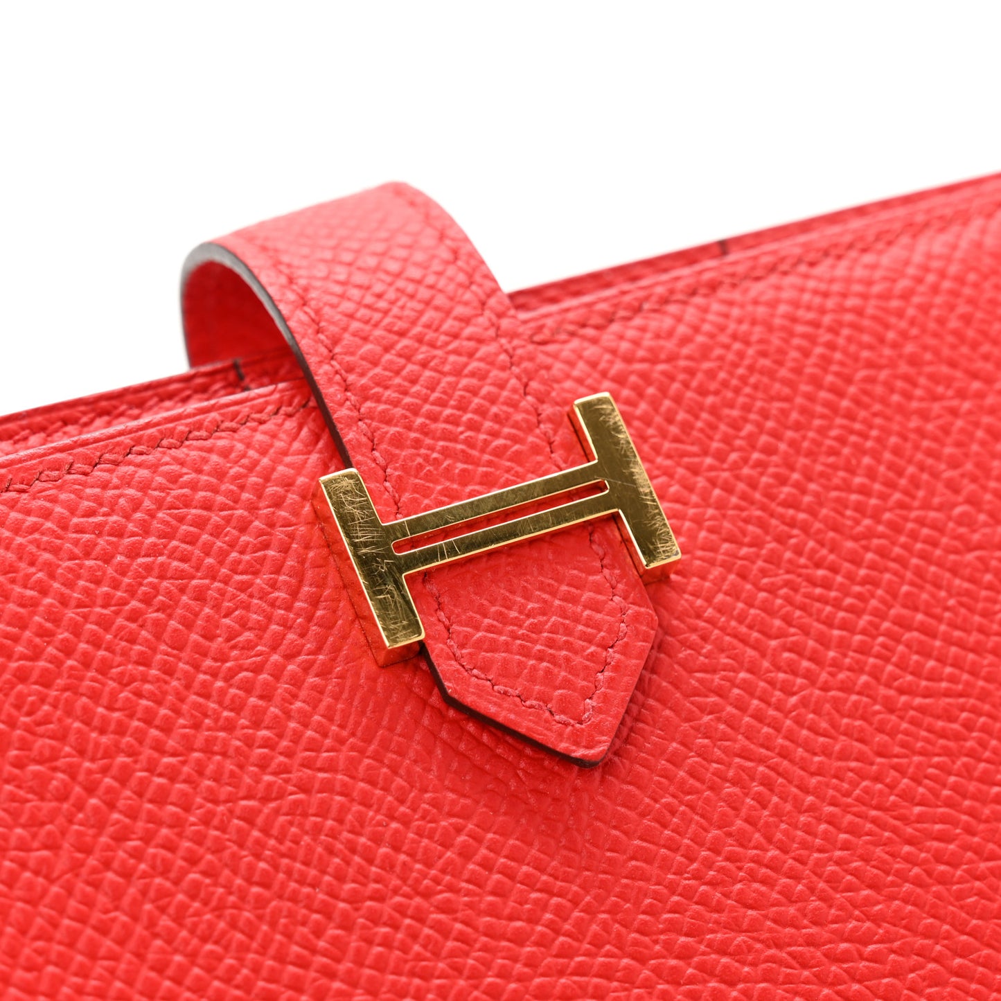 Epsom Bearn Gusset Wallet Rouge De Couer