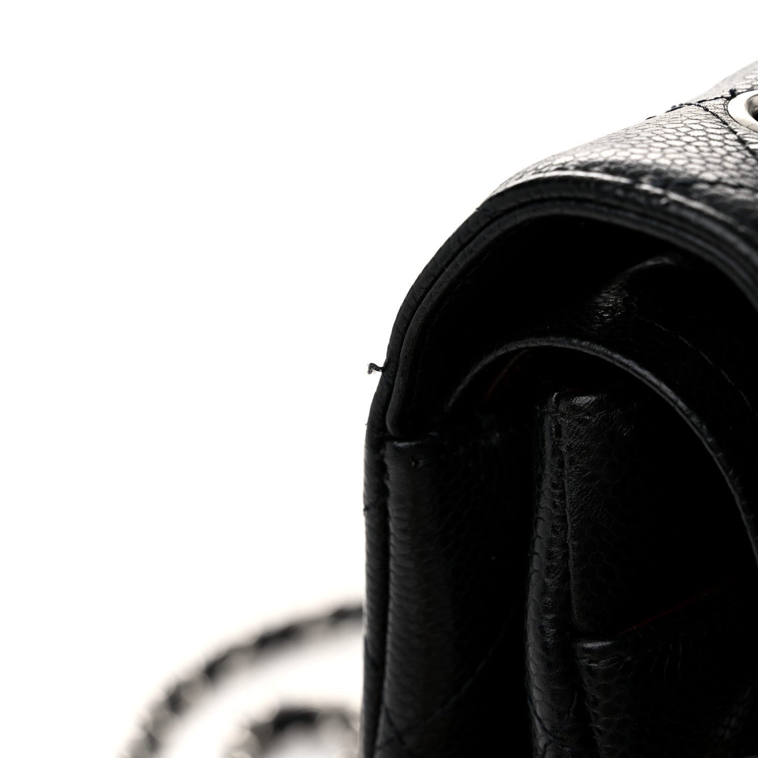 Chanel Caviar Quilted Jumbo Double Flap Black 12 of 12
