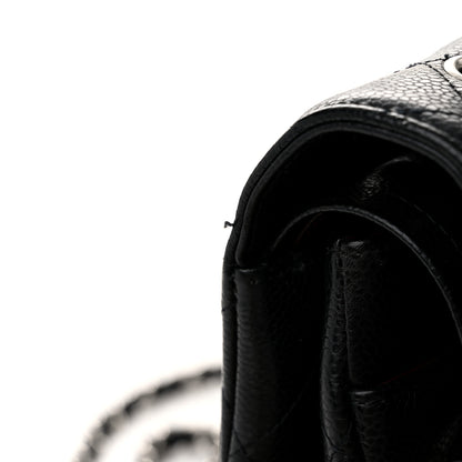 Chanel Caviar Quilted Jumbo Double Flap Black 12 of 12