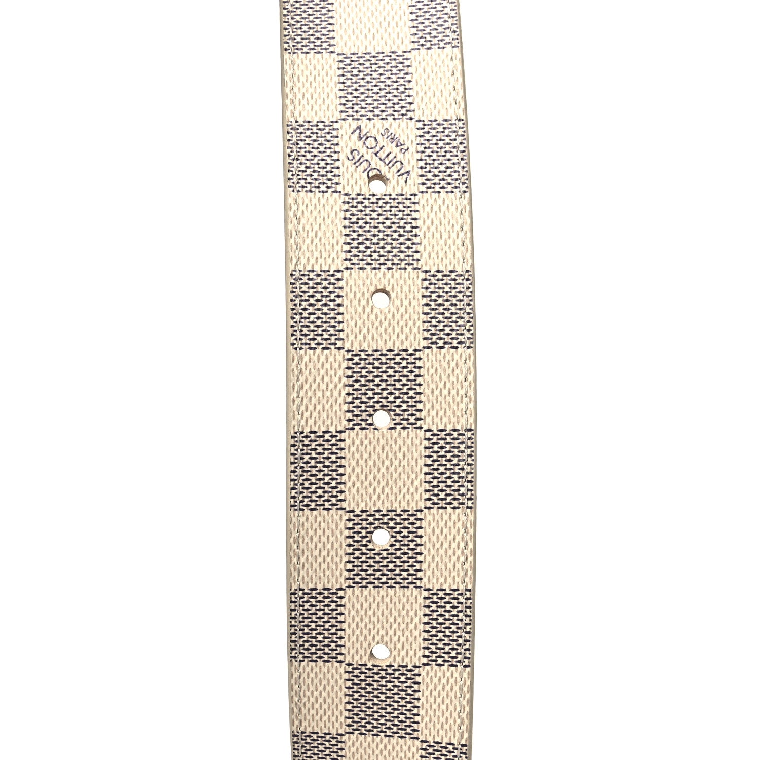 Louis Vuitton Damier Azur LV Initiales Belt 100 40 5 of 5